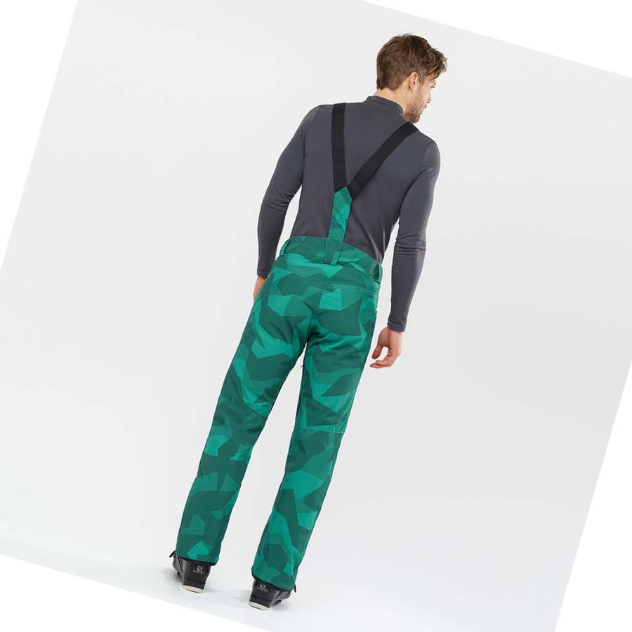 Pantalones De Esquí Salomon EDGE Hombre Verdes | MX 3143XYU